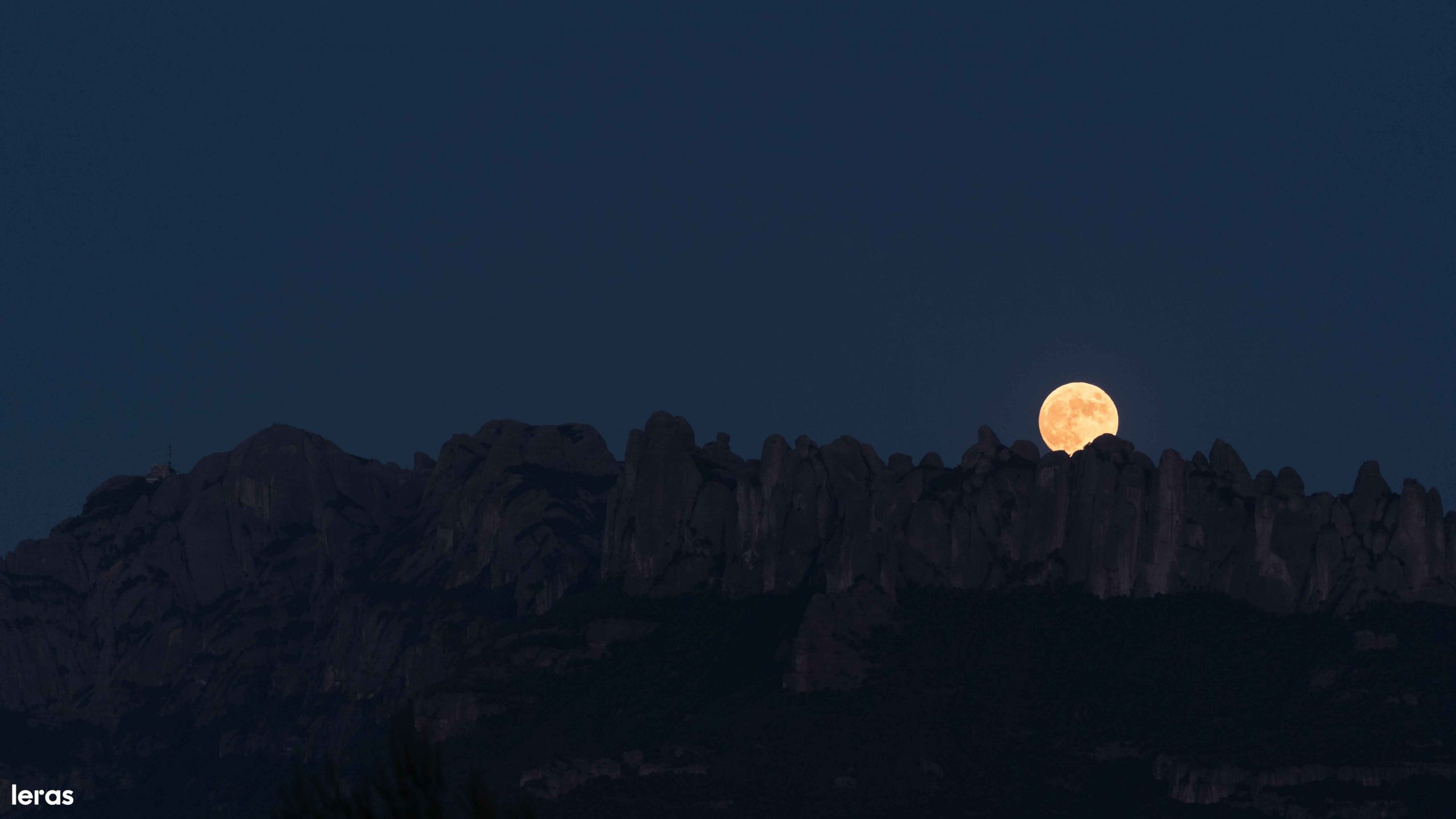 Luna llena Montserrat